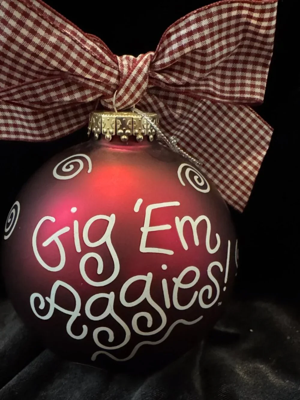 Coton Colors Texas A&M University Ornament